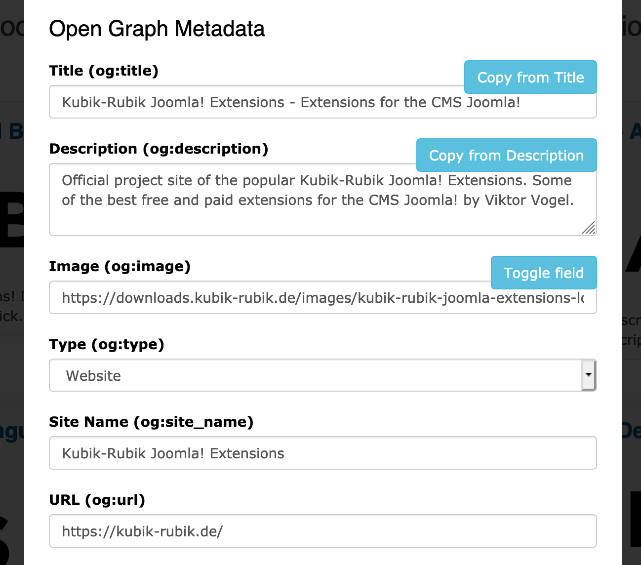 Easy Frontend SEO Pro - Open Graph