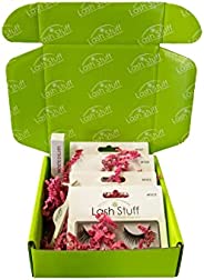 Silk False Eyelash Subscription Box with Lash Super Glue