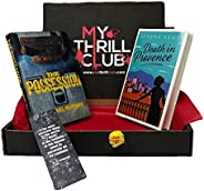 My Thrill Club Monthly Book Subscription Box - Includes Two Mystery Books and A Unique Surprise Every Month