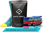 Sock Fancy - Surprise Pair of Socks Subscription: Crew Socks