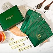 Vahdam, Loose Leaf Tea Variety Subscription Box - 5 Teas, 35+ Servings - 100% Natural Teas, Hand-picked from I