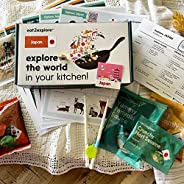 Eat2Explore Subscription Box - Explore the World Through Food/Box Includes 3 Kid-Friendly Recipes, Shopping Li