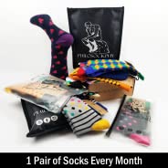 Socks Subscription by Philosockphy - Surprise Monthly 1 Pair or Choose Your Designs - Crew/Ankle