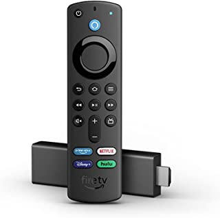 Fire TV Stick 4K, brilliant 4K streaming quality, TV and smart home controls, free and live TV