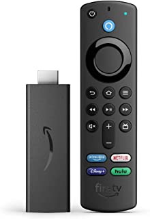 Fire TV Stick with Alexa Voice Remote (includes TV controls), free & live TV, HD streaming device