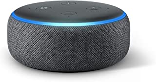 Echo Dot (3rd Gen, 2018 release) - Smart speaker with Alexa - Charcoal