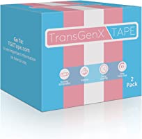 Universal Body Labs TransGenX Tape - Best Trans FTM Binder for Chest Binding (2 Pack)