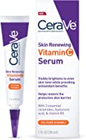 CeraVe Vitamin C Serum with Hyaluronic Acid | Skin Brightening Serum for Face with 10% Pure Vitamin C | Fragrance Free |...