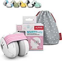 Alpine Muffy Baby Ear Protection for Babies and Toddlers up to 36 Months - CE & ANSI Certified - Noise Reduction...