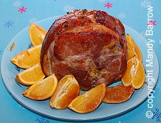 image: roast gammon