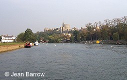 Windsor Castle from the River Thames