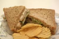 Sandwiches and crisps