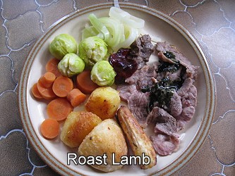 image a place of Roast lamb