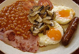 Traditional English breakfast