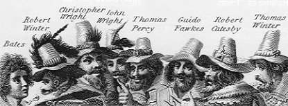 Guy Fawkes and men