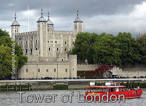 Tower of London from across the Thames