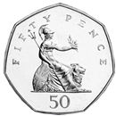 50 p coin