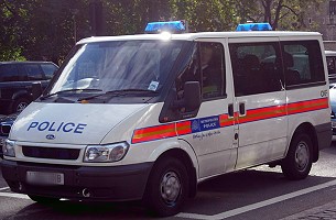 image:police van