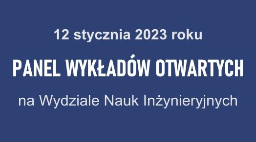 Panel wykładów otwartych na WNI