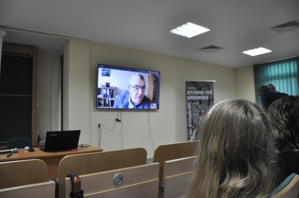 seminarium wylesianie telekonferencja wystąpienie pdr hab. inż. Bogdana Hieronima Chojnickiego