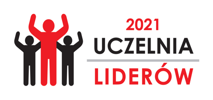 Logo uczelnia liderow 2021